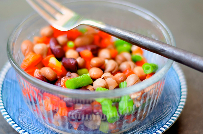 Simple Mixed Bean Salad