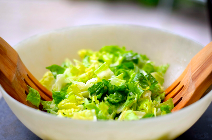 Simply Romaine with Magic Dressing